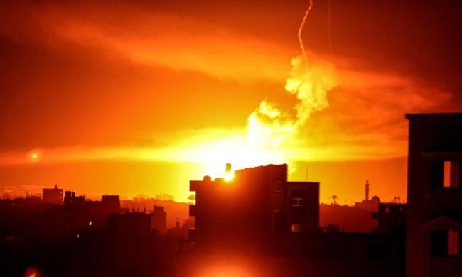 以色列军方空袭加沙地带 加沙地带的伤亡情况尚不清楚