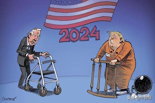 这应该是今年最损的一幅政治漫画了