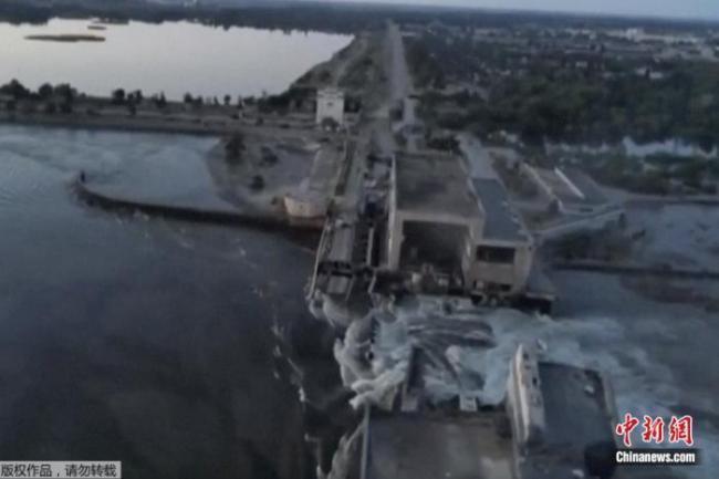 普京谈卡霍夫卡大坝遭袭 基辅政权继续在升级冲突上“下赌注”