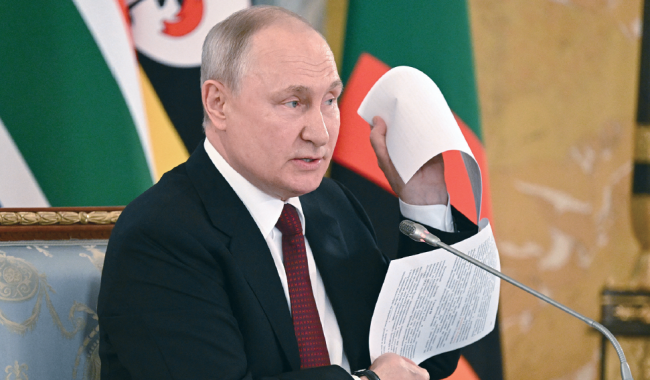 非洲代表团访问俄罗斯，普京首次展示俄乌“秘密协议”草案 这是传达什么意思？