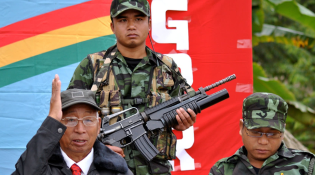 缅北战争 武装图片