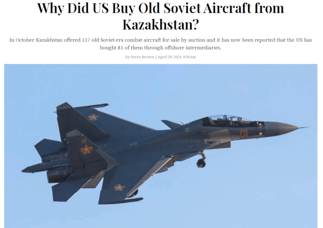 买下81架苏联旧飞机！美国准备做什么？