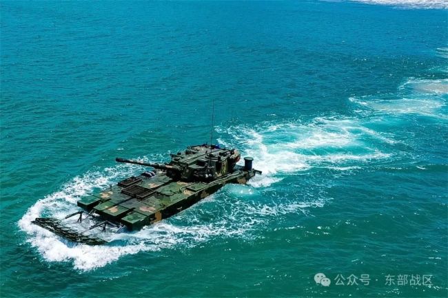 单车海上战斗射击,开始!