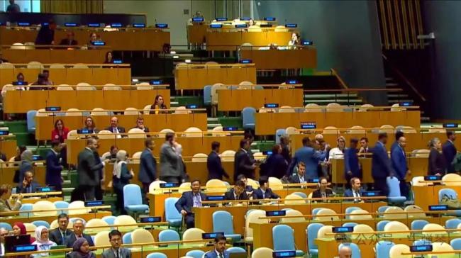 这是联合国今年最尴尬的一幕