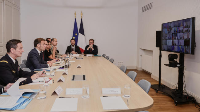 马克龙：法英即成立对乌安全保障工作组，美国将参与