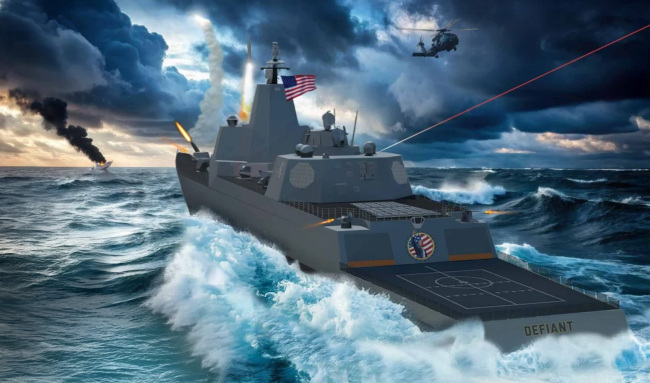 美智库：“特朗普”级战列舰“永远不会启航”