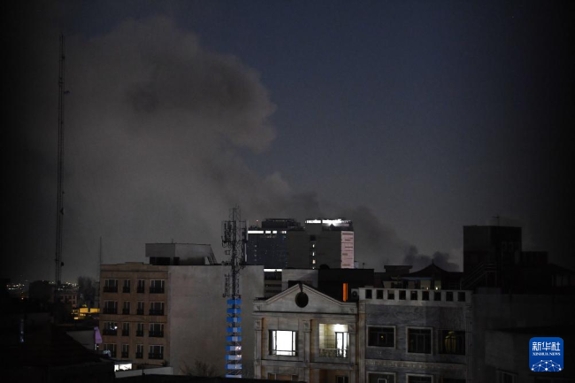 伊朗首都再传爆炸声 德黑兰部分地区受影响