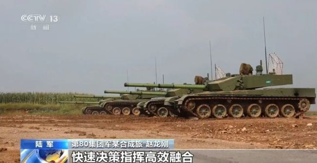 全新生产的绿色99B坦克批量曝光!