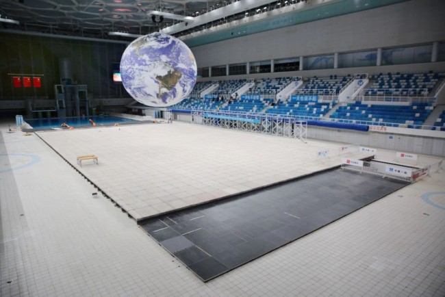 北京冬奥首个改造场馆完工！“水立方”无缝切换“冰立方”