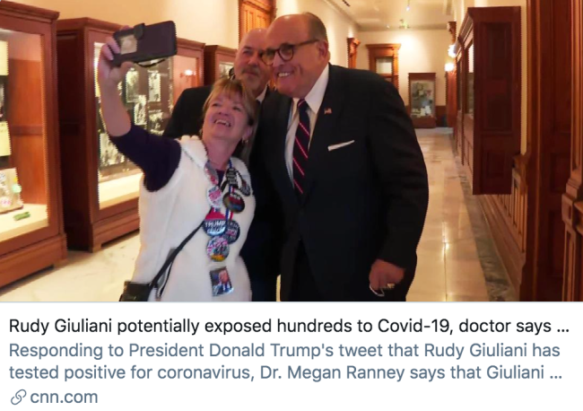 私人律师染新冠，特朗普“翻盘之路”还能走多远？