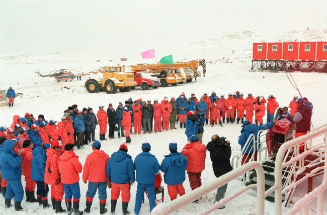 百年瞬间丨南极中山站建成