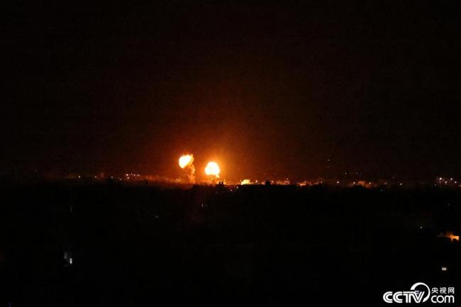 停火后以军首次空袭加沙