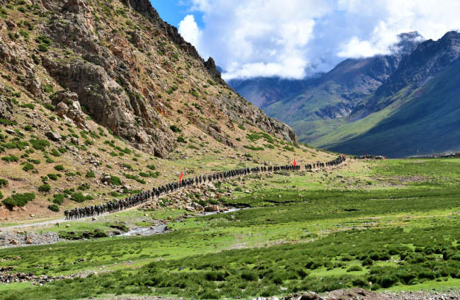 海拔4500多米,官兵野营拉练大片来袭!