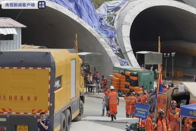 珠海隧道透水事故:仍然无法联系到被困人员