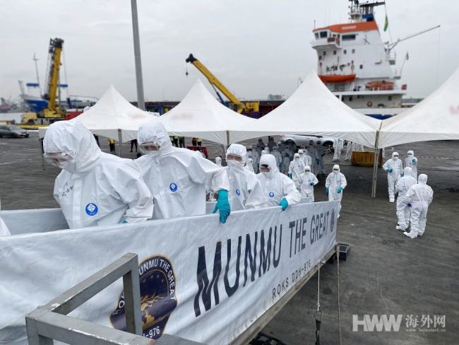 韩国驻亚丁湾护航部队回国 新冠感染率升至88%
