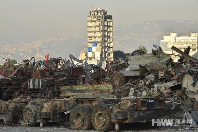 黎巴嫩贝鲁特大爆炸一周年 灾区重建工作仍在进行中