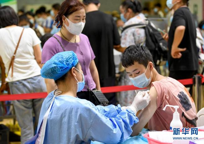 宁夏启动12-14岁人群疫苗接种