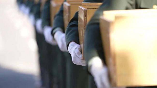 接烈士遗骸回家 他们准备好了！