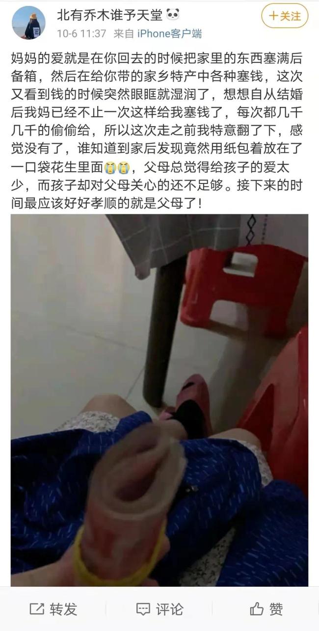 国庆返程网友争晒后备箱