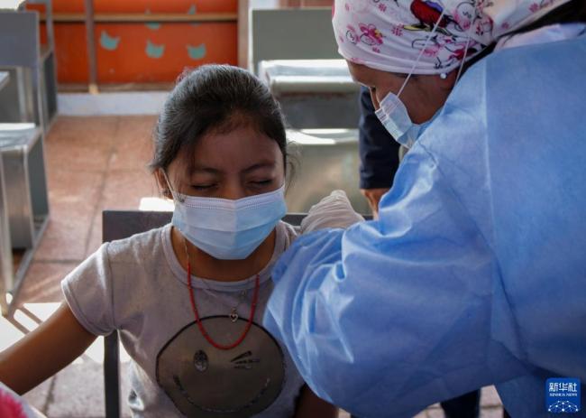 厄瓜多尔开始为6至11岁儿童接种科兴新冠疫苗