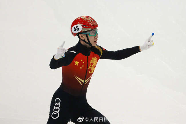 祝贺！短道速滑世界杯中国队2金1铜收官