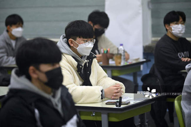 韩国2022学年高考今日开考