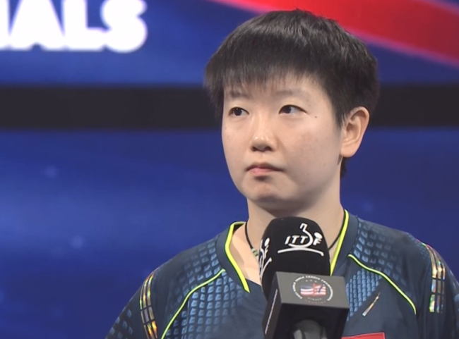 孙颖莎夺世乒赛第二金