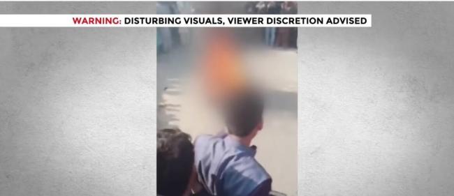 斯里兰卡男子在巴基斯坦被当街焚烧 巴总理谴责!