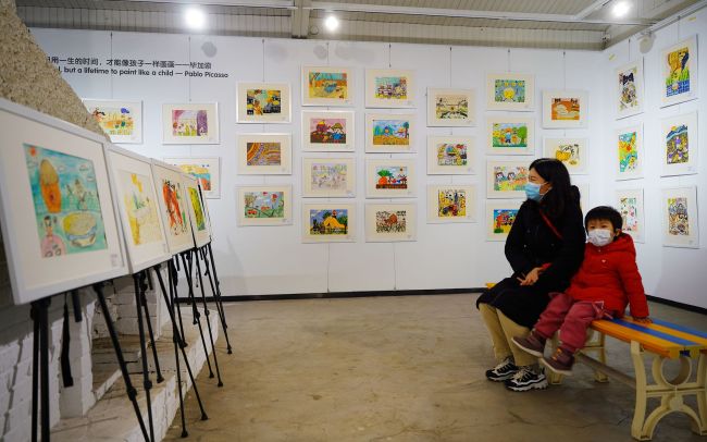 汇集9个国家的优秀绘画作品 儿童画国际巡展公益展厅在顺义落成