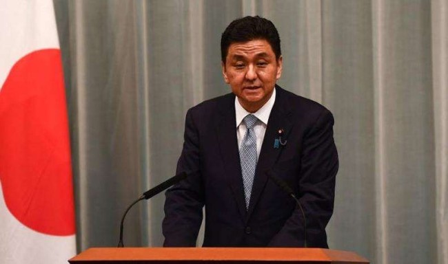 日本防卫大臣岸信夫