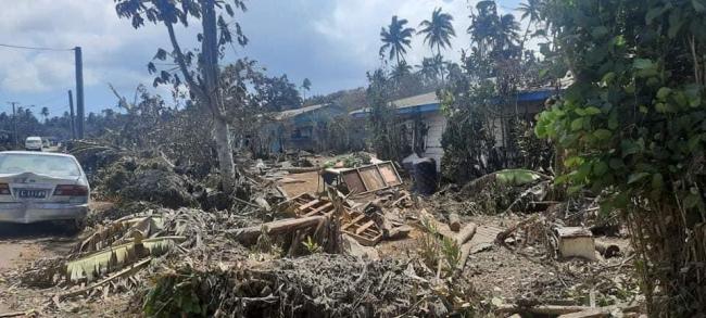 汤加议会议长：汤加耕地全部被毁