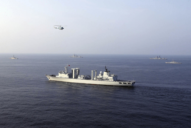 中國、伊朗、俄羅斯舉行海上聯合軍演