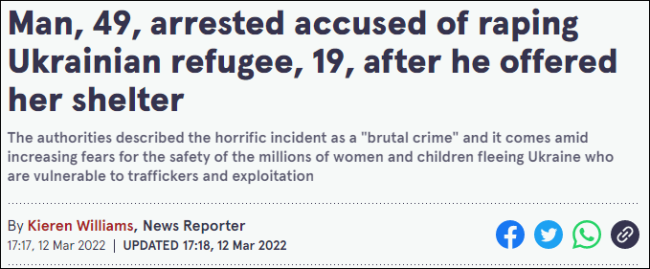 令人发指！波兰49岁男子诱骗乌19岁难民至家中强奸
