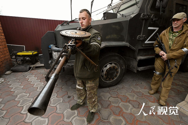 乌克兰东部地区激战持续编辑图片素材-ID:1378431360