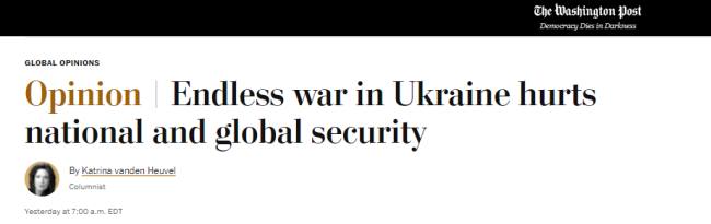 美媒：让乌克兰就范尽快结束战争 更符合威尼斯人手机版利益