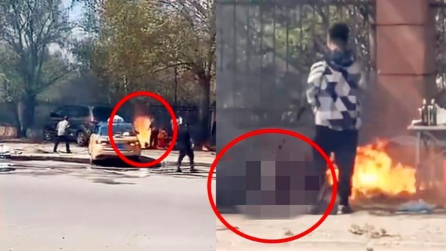 警方回应哈尔滨一男子烧伤身亡：自己泼汽油并点燃