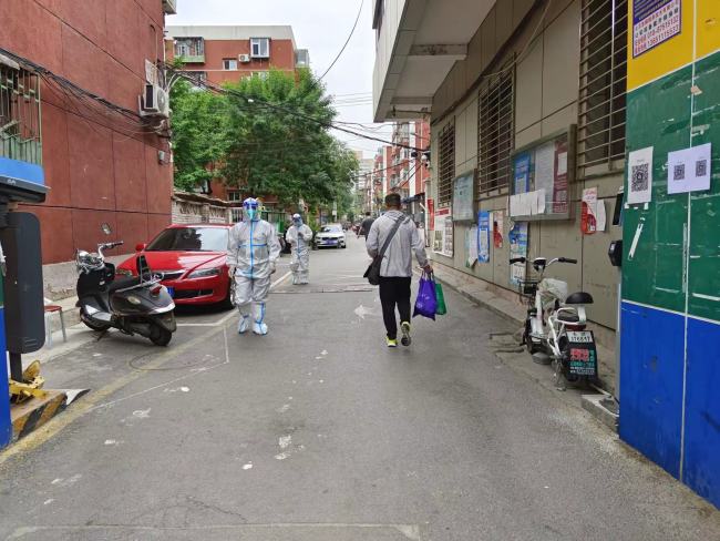 出现十混一阳性 北京朝阳一地今晨临时封闭