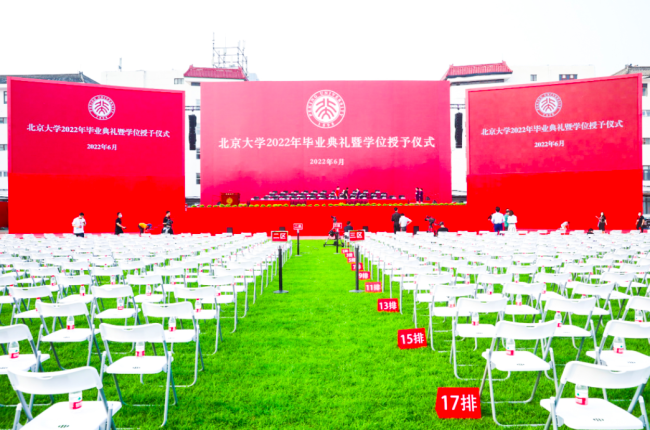 北京大学举办研究生毕业典礼
