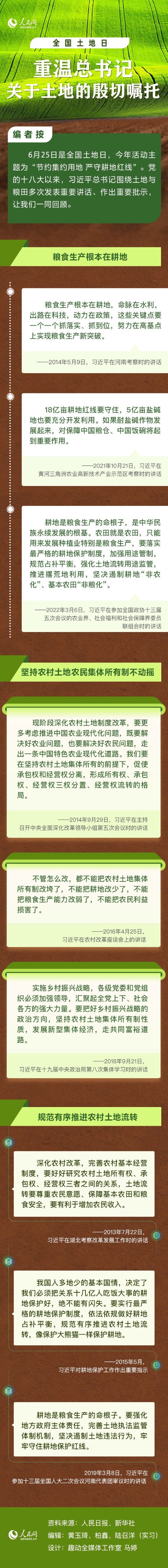 全国土地日｜重温总书记关于土地的殷切嘱托