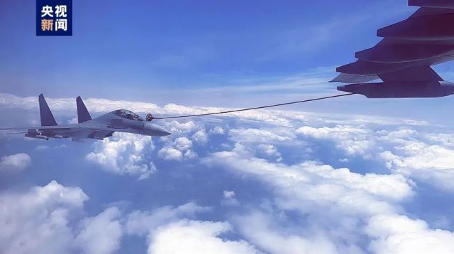 空军：多型战机绕飞宝岛，捍卫国家主权和领土完整