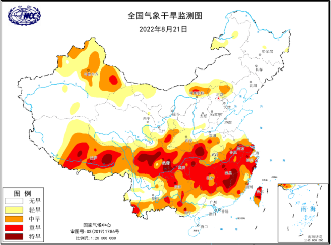 干旱监测图