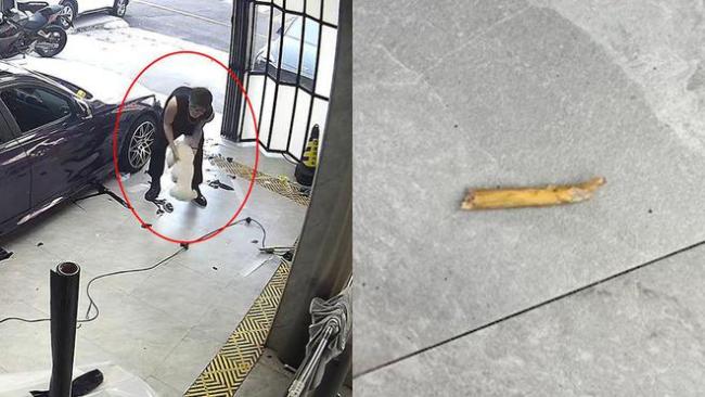 狗狗误吞筷子被卡情况危急 主人用海姆立克法急救