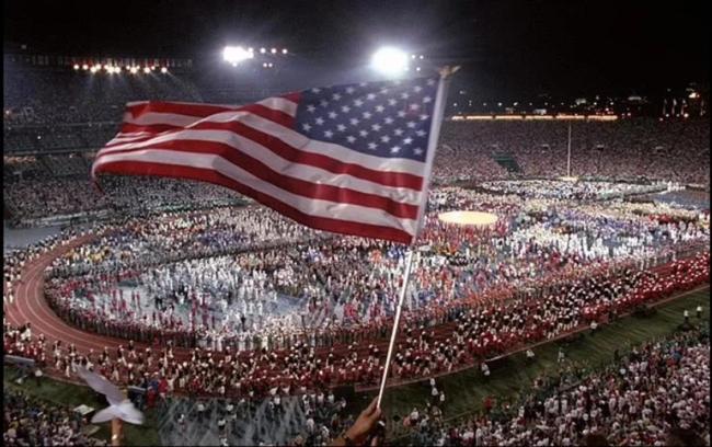 亚特兰大奥运会开幕式 （图片来源：每日邮报）