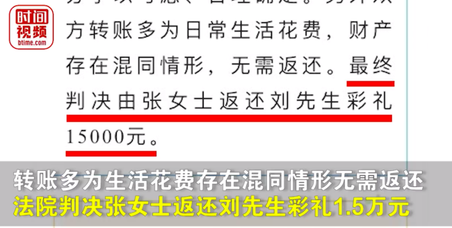女子分手后以流产为由拒退彩礼 同居期间高达五次流产