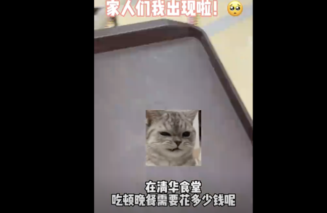 在清华食堂吃顿晚餐要花多少钱