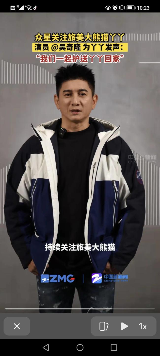 吴奇隆为“丫丫”发声 意见领袖应发挥主流影响力