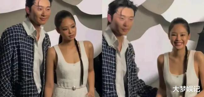 朴叙俊Jennie同框合照 网友：甚至可以脑补出一部偶像剧  