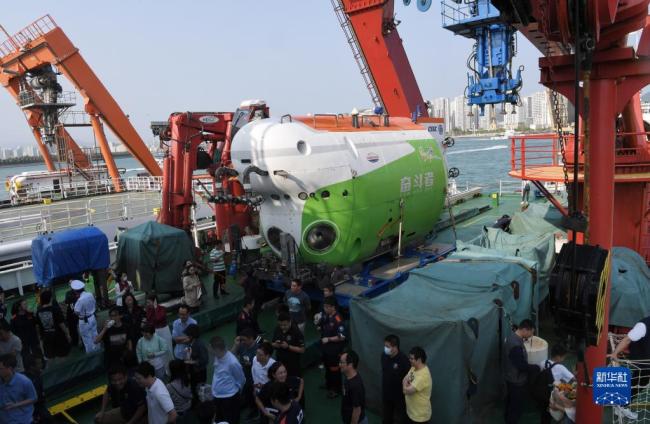 “奮鬥者”號完成國際首次環大洋洲深潛科考任務
