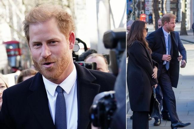 哈里参加英国法庭听证会 简直是出人意料的现身  