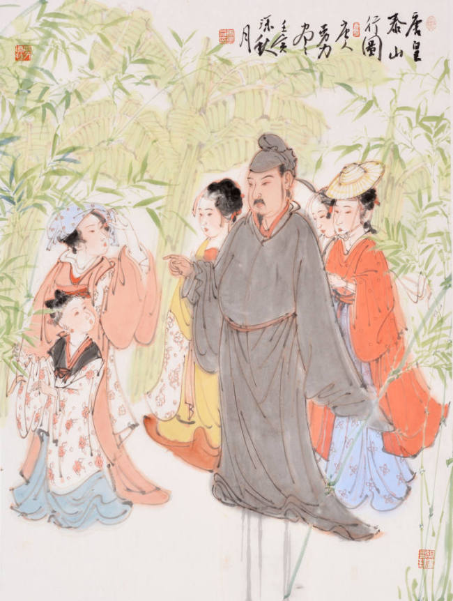 “翰墨春风——当代中国画名家作品展”3月29日在北京市紫竹院公园问月楼开幕
